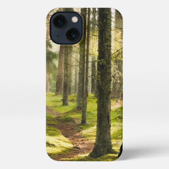 Wälder | Boreal Forest Schweden iPhone Hülle (Rückseite)