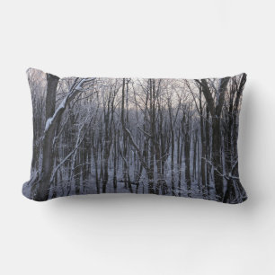 Wälder der Schneebaume Lendenkissen