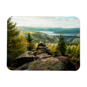 Wälder   Erzgebirge Deutschland Magnet