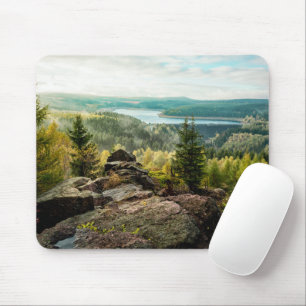 Wälder   Erzgebirge Deutschland Mousepad