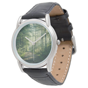 Wälder Forstweg Hamburg Deutschland Armbanduhr