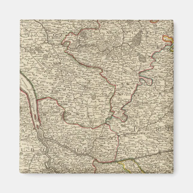 Wälder Frankreichs Magnet (Vorne)