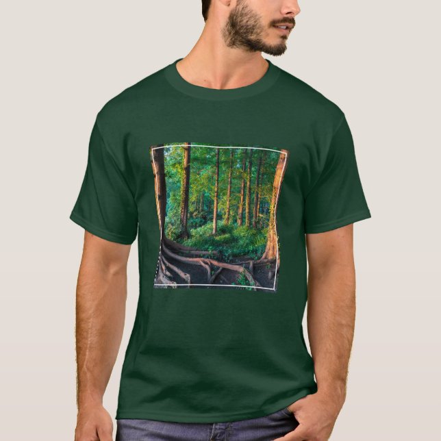 Wälder | Grünland und Wälder T-Shirt (Vorderseite)