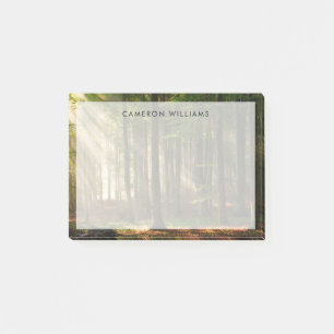 Wälder   Herbstwald Post-it Klebezettel