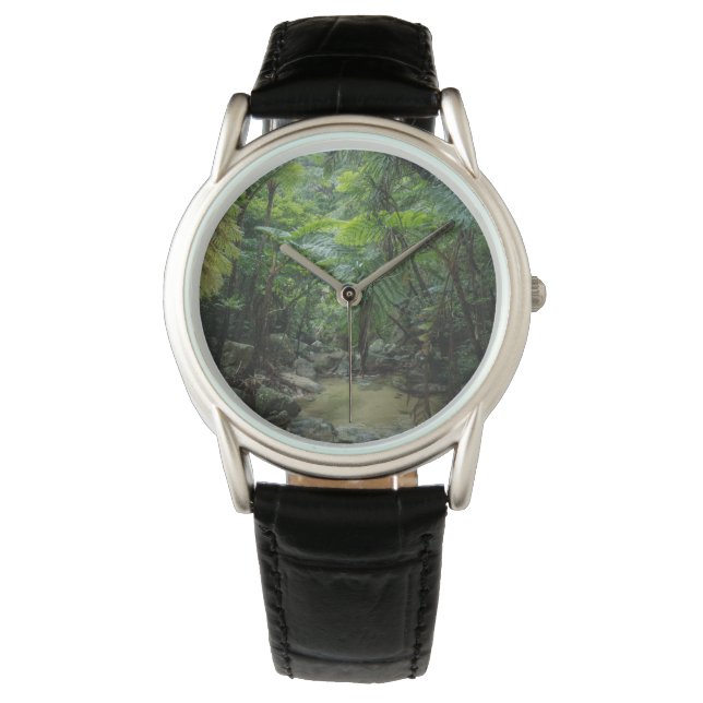 Wälder | Iriomote Ishigaki Nationalpark Armbanduhr (Vorderseite)