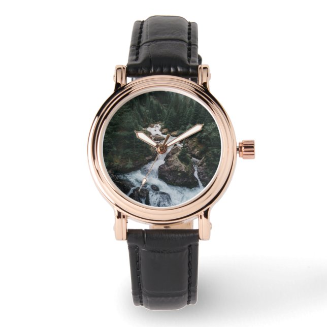 Wälder | Kanton Graubünden Armbanduhr (Vorderseite)