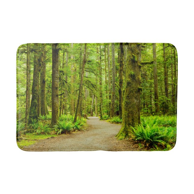 Wälder | Olympischer Nationalpark Badematte (Vorderseite)