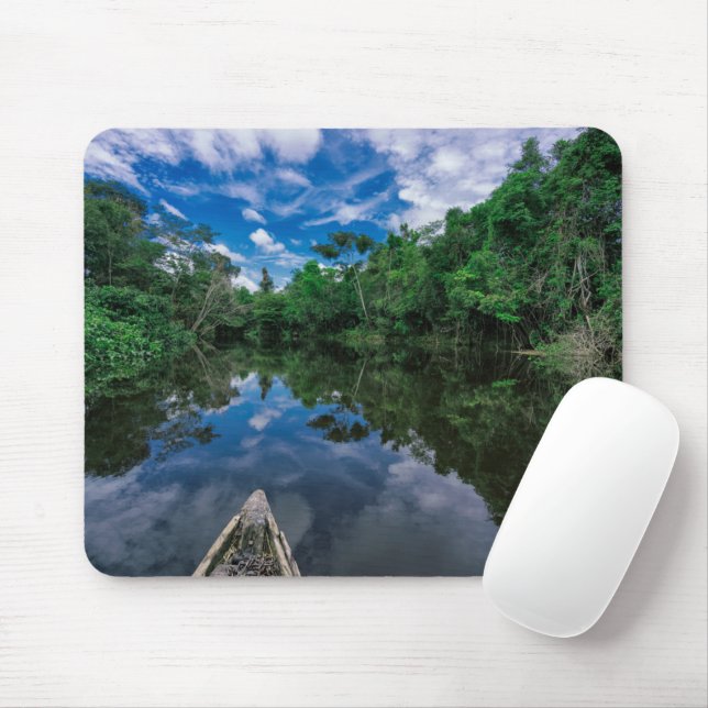 Wälder | Peruanischer Dschungelwald Mousepad (Mit Mouse)