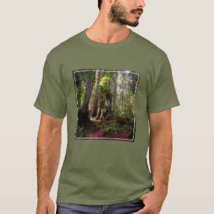Wälder   Redwood Forest California T-Shirt