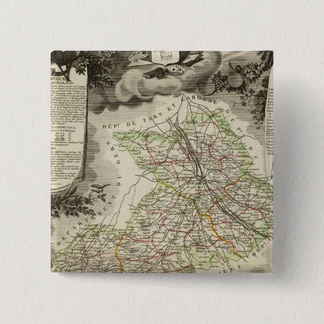 Wälder, Städte, Städte Button (Vorderseite)