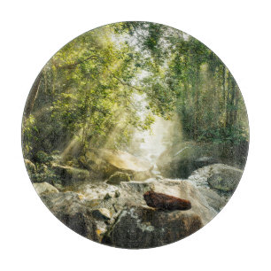 Wälder   Tropischer Dschungelwald Schneidebrett