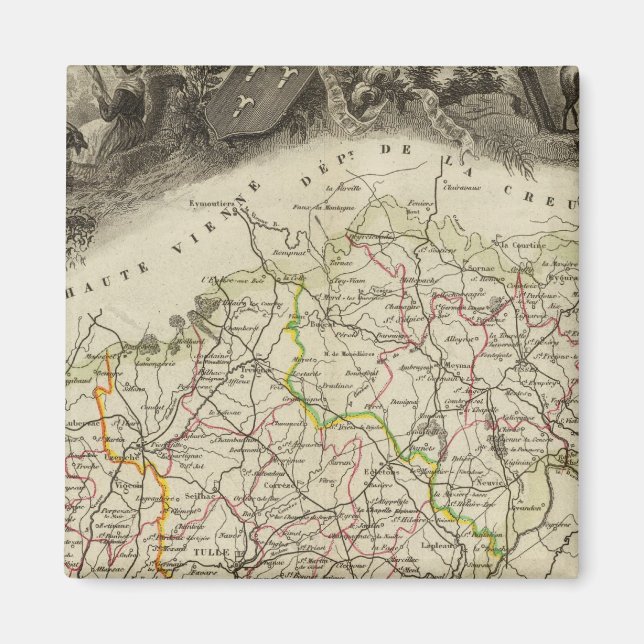 Wälder und Landschaften Magnet (Vorne)