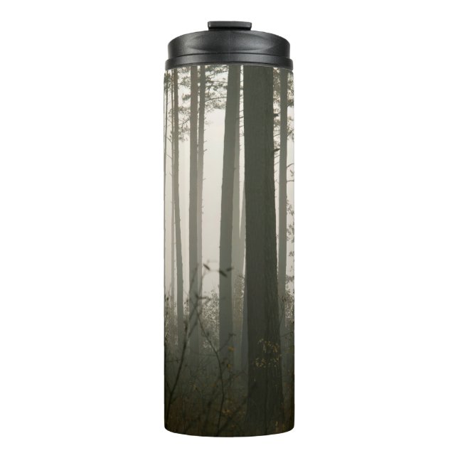 Wälder und Silhouetten Thermosbecher (Vorderseite)