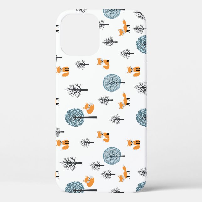 Wälder: Vintager weißer Hintergrund Case-Mate iPhone Hülle (Rückseite)