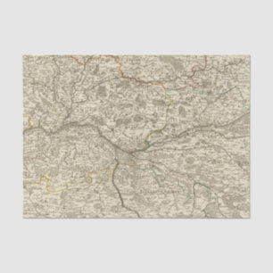 Wälder von Frankreich Seidenpapier