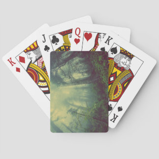 Wälder von unten spielkarten