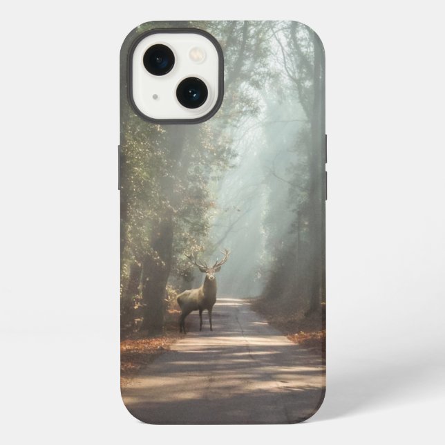 Wälder | Waldhirsch iPhone Hülle (Rückseite)