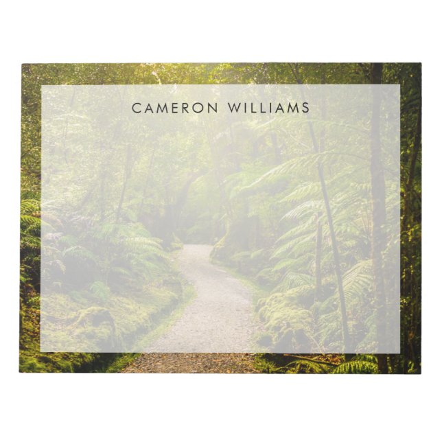 Wälder | Waldwanderweg Notizblock (Vorderseite)