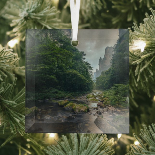 Wälder | Zhangjiajajie National Forest Park Ornament Aus Glas (Insitu)