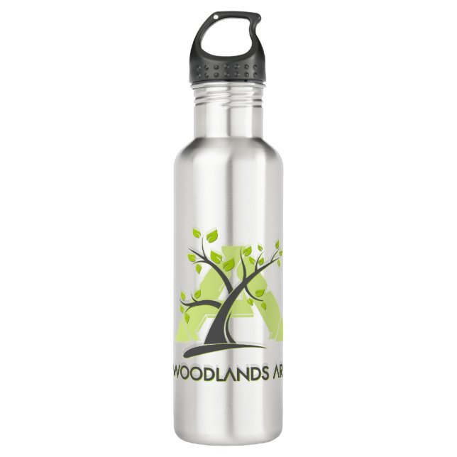 WälderARK Stainless Steel Water Bottle w/LOGO Edelstahlflasche (Vorderseite)
