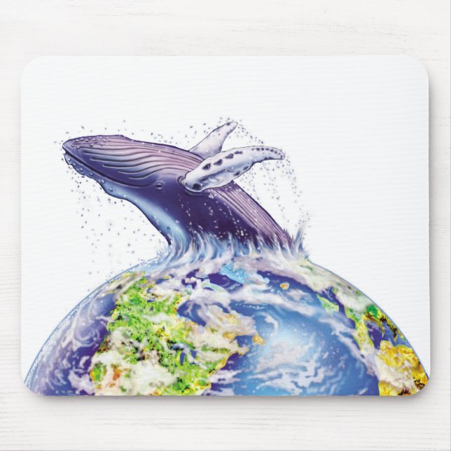Waldesign und Erdgestaltung Mousepad (Vorne)