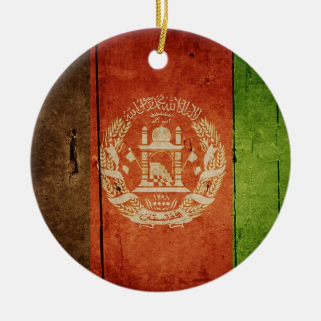 Waldfahne, Afghanistan Keramikornament (Vorne)