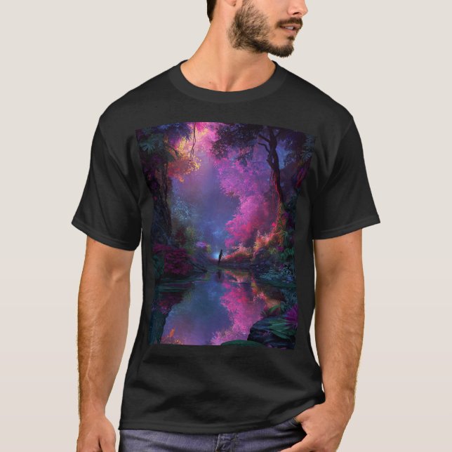Waldfee am See T-Shirt (Vorderseite)