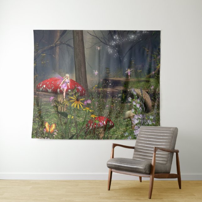 Waldfeetapisserie Wandteppich (Beispiel (Horizontal))