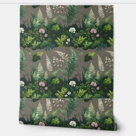 Waldferns & Wildblumen Peeling und Stick Tapete