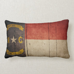 Waldflagge North Carolina Lendenkissen