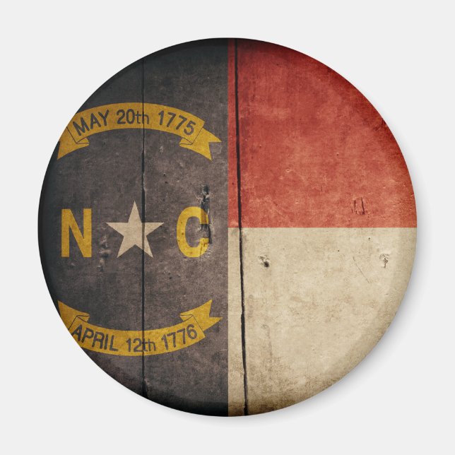 Waldflagge North Carolina Magnet (Vorne)