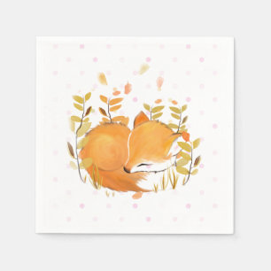 Waldfox-Party-Dekor-Papierservietten Serviette