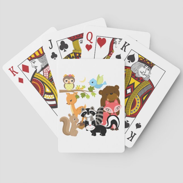 Waldfreunde Spielkarten (Rückseite)