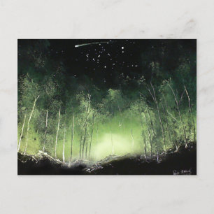 Waldgeheimnis Postkarte