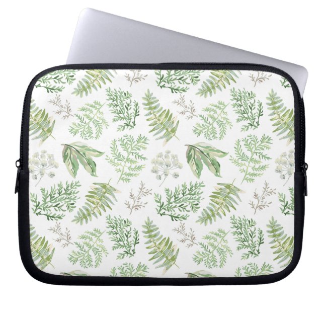 Waldgrün kopieren laptopschutzhülle (Vorderseite)