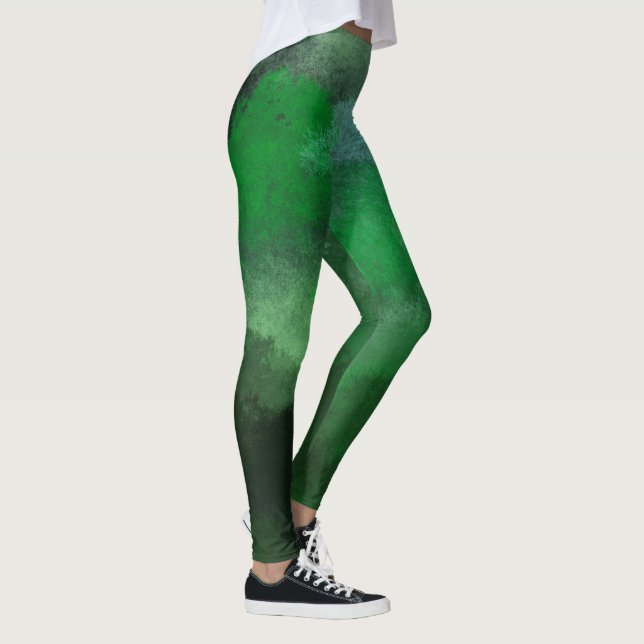 Waldgrün Leggings (Rechts)