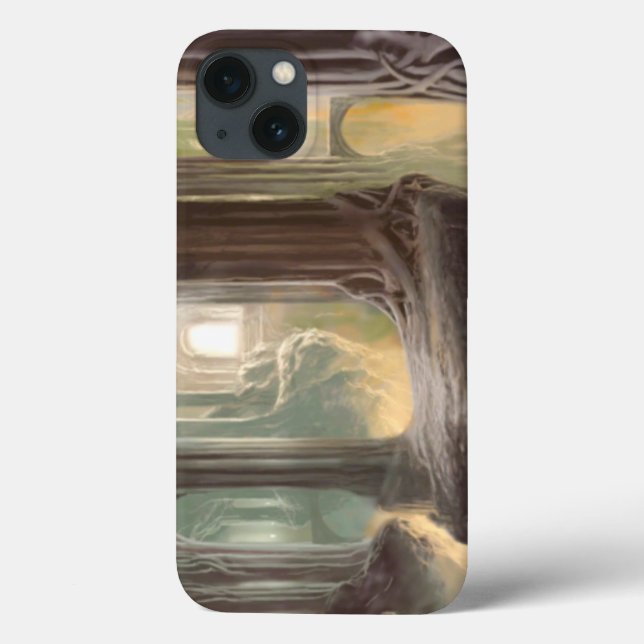 Waldgrundkonzept 2 Case-Mate iPhone hülle (Rückseite)