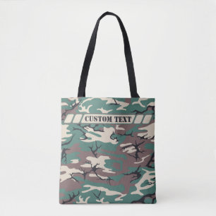 Waldgrüne Camouflage-Tasche mit kundenspezifische Tasche