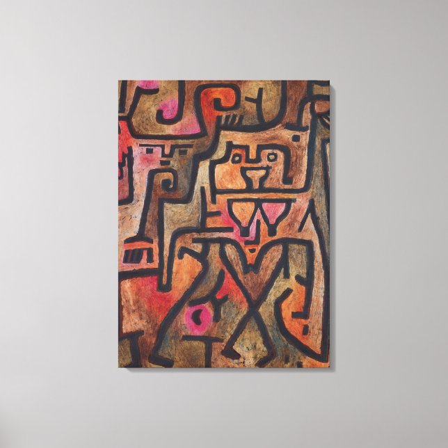 Waldhexen Leinwanddruck (Vorderseite)