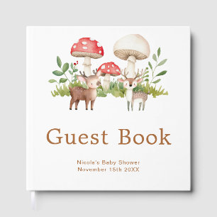 Waldhirsch-Baby-Party Gästebuch