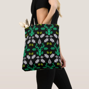 Waldhirsch-Naturdruck Tasche