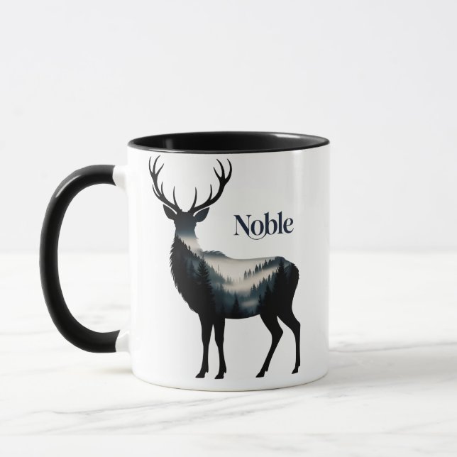 Waldhirsch Tasse (Links)