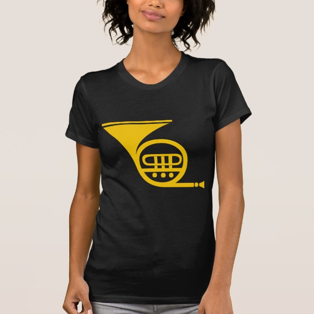 Waldhorn - Bernstein T-Shirt (Vorderseite)