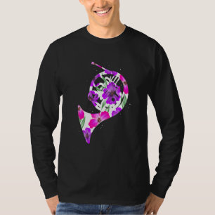 Waldhorn Musikinstrument Waldhornspieler T-Shirt