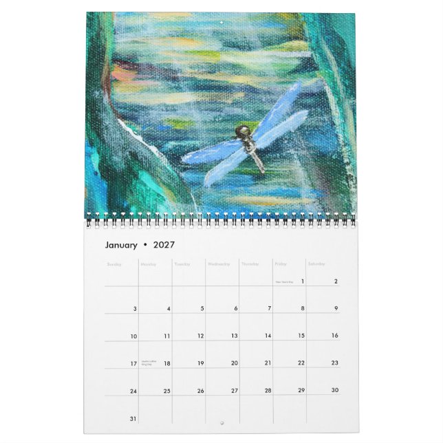 Waldkalender Kalender (Jan 2027)