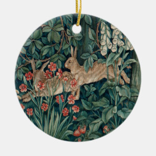 Waldkaninchen-Teppich Keramik Ornament