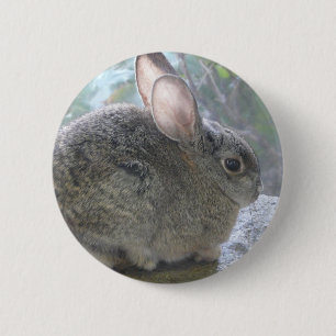 Waldkaninchenkaninchen Button