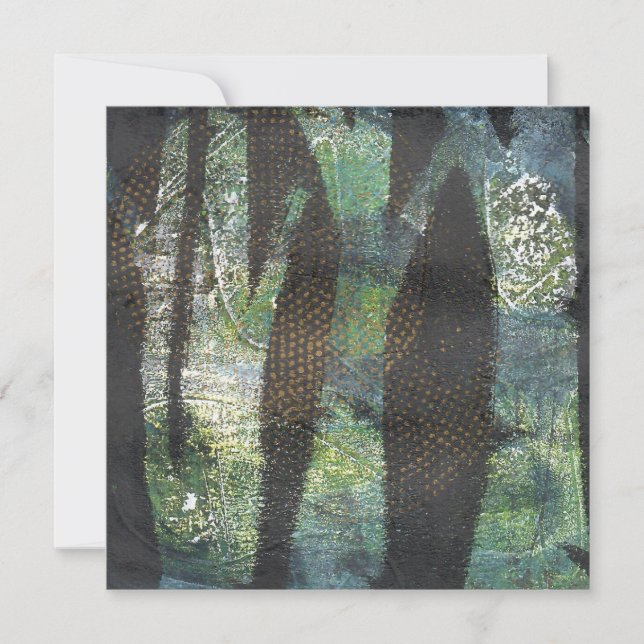 Waldkathedrale Gelprint (Vorderseite)
