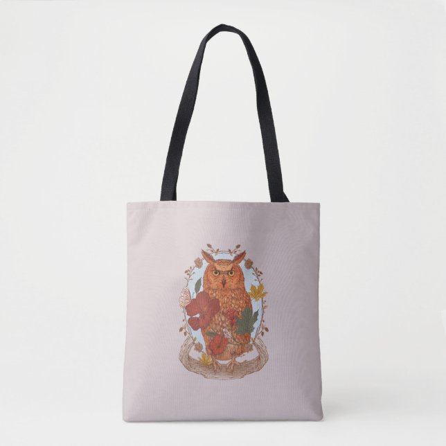 Waldkauz Tasche (Vorderseite)