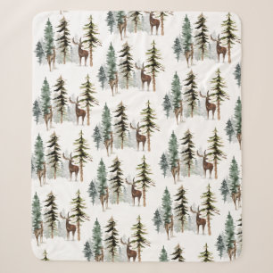 Waldkiefernwald Rentierstag & Doe Sherpadecke